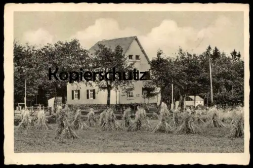 ALTE POSTKARTE EIFELHAUS REICHSBAHN RAMSCHEIDERHÖHE ÜBER HELLENTHAL EIFEL Ansichtskarte postcard cpa