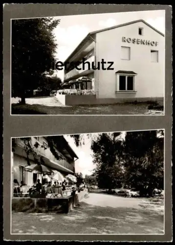 ALTE POSTKARTE DEISENHOFEN OBERHACHING GASTHOF ROSENHOF Bes. Ig. Widmann Ansichtskarte postcard cpa AK