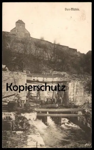 ALTE POSTKARTE DUN SUR MEUSE MÜHLE Lothringen Maas moulin mill Verlag Feldbuchhandlung Ansichtskarte AK postcard cpa