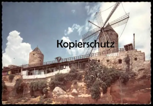 POSTKARTE WINDMÜHLE SPANIEN MÜHLE spain espana windmill mill moulin à vent molen windmolen Ansichtskarte AK cpa postcard