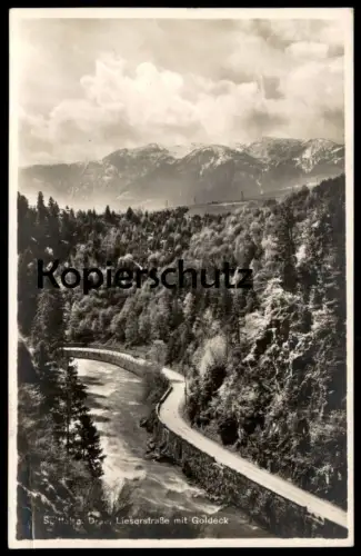 ALTE POSTKARTE SPITTAL AN DER DRAU 1935 LIESERSTRASSE MIT GOLDECK Pferdewagen Kärnten Austria cpa postcard