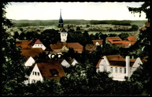 ÄLTERE POSTKARTE BAD ESSEN BEI OSNABRÜCK AUSBLICK VON RICKMERS HÖHE PANORAMA cpa postcard AK Ansichtskarte