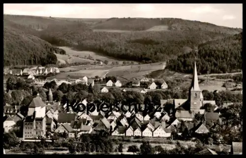 ÄLTERE POSTKARTE LÜGDE TOTALANSICHT GESAMTANSICHT PANORAMA STADT DER OSTERRÄDER cpa postcard Ansichtskarte