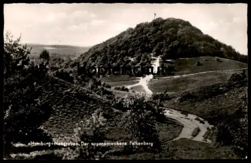 ÄLTERE POSTKARTE HAMBURG NEUGRABEN-FISCHBEK DER SAGENUMWOBENE FALKENBERG Klaus Störtebeker Gödeke Michels postcard cpa