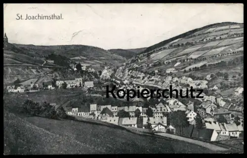 ALTE POSTKARTE SANKT JOACHIMSTHAL ST. JACHYMOV Tschechische Republik Ceska Czech Republic postcard Ansichtskarte