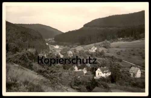 ÄLTERE POSTKARTE ALPIRSBACH PANORAMA KINZIGTAL SCHWARZWALD Black Forest Verlag: Robert Götz postcard Ansichtskarte AK