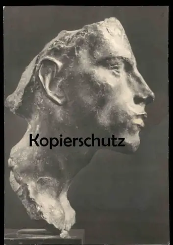 ALTE POSTKARTE ARNO BREKER /STUDIE/ SKULPTUR MANN man homme cpa postcard AK Ansichtskarte