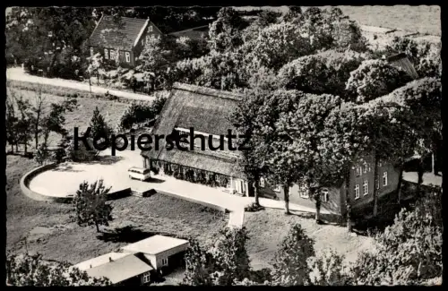 ÄLTERE POSTKARTE WREMEN JUGENDHEIM HERBERGE MARSCHENHOF Bauernhof Bauernhaus Land Wursten cpa postcard AK Ansichtskarte