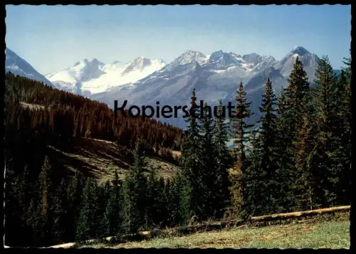 ÄLTERE POSTKARTE BLICK VON DER GERLOSSTRASSE GEGEN WILDGERLOSSPITZE GERLOS TIROL AUSTRIA col mountain pass cpa postcard