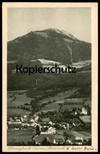 ALTE POSTKARTE SOMMERFRISCHE TURNAU STEIERMARK PANORAMA 1924 AUSTRIA Autriche cpa postcard Ansichtskarte AK Österreich