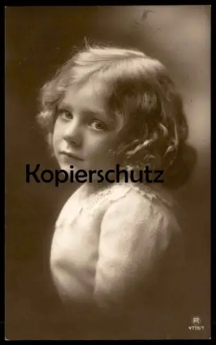 ALTE POSTKARTE MÄDCHEN PORTRÄT KIND enfant jeune fille femme young girl child Rotophot cpa postcard Ansichtskarte AK