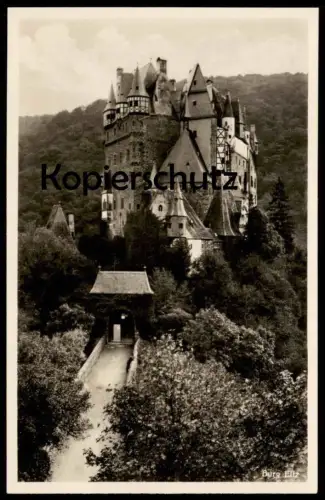 ALTE POSTKARTE BURG ELTZ Wierschem Maifeld Polch Schloss castle chateau postcard cpa Ansichtskarte