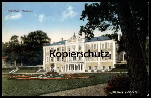 ALTE POSTKARTE TALLINN REVAL MUSEUM ESTONIA RUSSIA EESTI ESTLAND Parikos postcard cpa Ansichtskarte AK