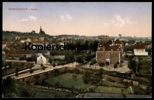 ALTE POSTKARTE MÖRCHINGEN IN LOTHRINGEN 1919 Morhange Lorraine Moerchingen cpa postcard AK Ansichtskarte