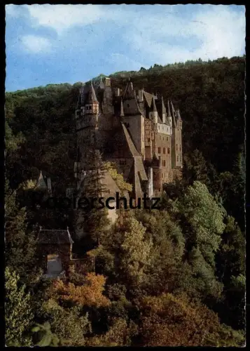 POSTKARTE BURG ELTZ WIERSCHEM MAIFELD POLCH Schloss Castle Chateau Ansichtskarte AK cpa postcard