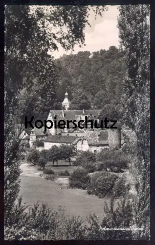 ÄLTERE POSTKARTE HELMARSHAUSEN DIEMEL 1957 Stadtmauer Stadtturm Turm tower tour Bad Karlshafen AK Ansichtskarte postcard
