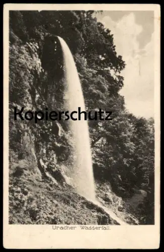 ALTE POSTKARTE URACHER WASSERFALL 1931 BAD URACH cascade waterfall cpa postcard AK Ansichtskarte