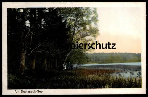 ALTE POSTKARTE AM DUBINNECK-SEE BEI ORLOW LÖTZEN OSTPREUSSEN Orlowen Gizycko Orlowo cpa Ansichtskarte AK cpa postcard