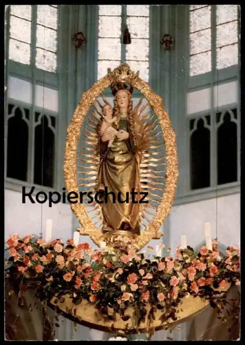 ÄLTERE POSTKARTE ALTENBERGER MADONNA ALTENBERG - ODENTHAL RÜCKSEITIG SCHACH FERNSCHACH postal chess échecs postcard cpa