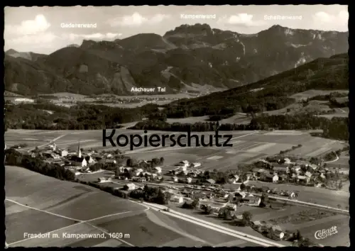 ÄLTERE POSTKARTE FRASDORF MIT KAMPENWAND ASCHAUER TAL Aschau Gedererwand Scheibenwand cpa postcard AK Ansichtskarte