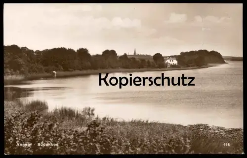ALTE POSTKARTE ANGELN SÜDENSEE PANORAMA Sörup Soerup Schleswig-Holstein cpa postcard Ansichtskarte AK