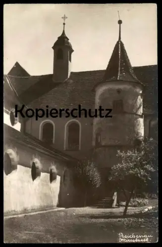 ALTE POSTKARTE MITTELZELL REICHENAU IM BODENSEE 1923 Benediktinerkloster Kloster couvent convent Kirche église church AK