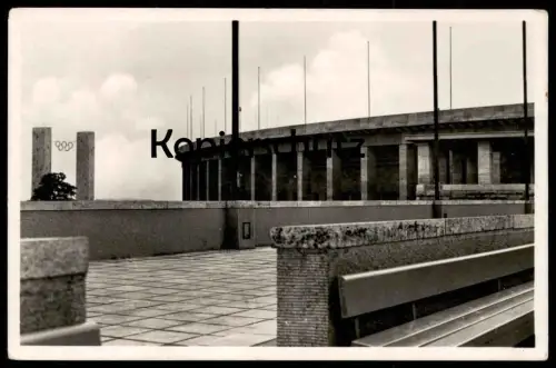 ALTE POSTKARTE BERLIN 1936 OLYMPIA Olympic Games Olympische Spiele Stadion Blick auf Kampfbahn Stadium Stade postcard AK