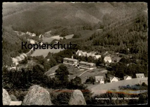 ÄLTERE POSTKARTE RUMMENOHL BLICK ZUM STERBECKETAL HEUERNTE HAGEN WESTFALEN Heu hay foin cpa postcard AK Ansichtskarte