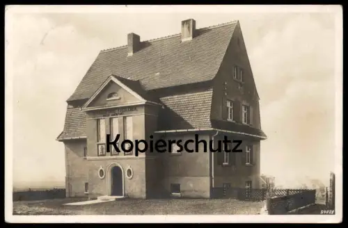 ALTE POSTKARTE ROSSLEBEN IN THÜRINGEN JUGENDHEIM MITTELELBEHAUS Jugendherberge DJH youth hostal Kinderheim architecture