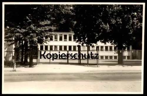 ALTE POSTKARTE EVANGELISCHES AUFBAUGYMNASIUM HILDEN EINWEIHUNG DES SCHULGEBÄUDES 27.06.1959 Gymnasium Schule school AK