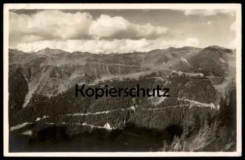 ALTE POSTKARTE STRADA PASSO DEL GIOVO JAUFENPASS STEMPEL ALBERGO DEL MONTE GIOVO Bolzano Pass-Strasse Alto Adige cpa AK