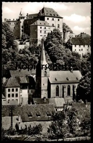 ÄLTERE POSTKARTE BLANKENHEIM EIFEL JUGENDBURG Schleiden Burg Panorama castle chateau cpa postcard AK Ansichtskarte