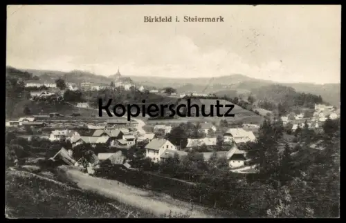 ALTE POSTKARTE BIRKFELD STEIERMARK PANORAMA 1921 Austria Österreich Ansichtskarte AK cpa postcard