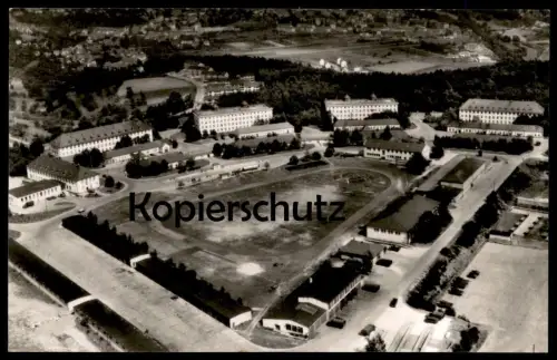 ÄLTERE POSTKARTE MARBURG TANNENBERGKASERNE Kaserne Panzer Fliegeraufnahme Luftbild casern barracks caserne armour blindé