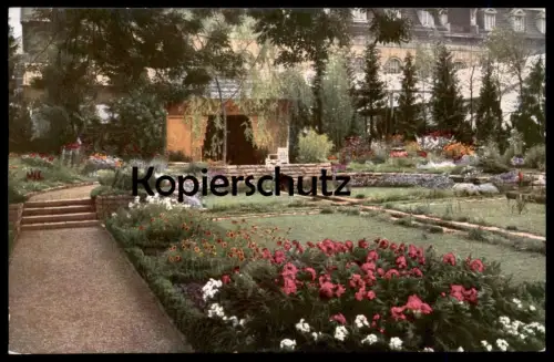 ALTE POSTKARTE STUTTGART GARTENBAUAUSSTELLUNG 1924 D. SCHÖNE GARTEN SIEGLOCH ADOLF ERNST Botanic Garden Jardin Botanique