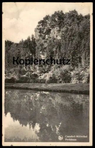 ALTE POSTKARTE CONSDORF-MÜLLERTHAL PERDSKAPP 1948 PETITE SUISSE LUXEMBOURGEOISE Luxemburg Luxembourg Nels cpa postcard