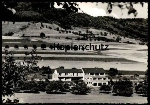 ÄLTERE POSTKARTE HOLSTHUM HOTEL BERSCHEID NATURPARK SÜDEIFEL NEUZEITLICHE GESELLSCHAFTSZIMMER Eifel Kreis Bitburg-Prüm