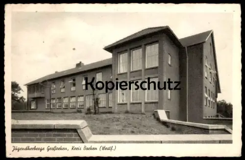 ÄLTERE POSTKARTE GROSSREKEN JUGENDHERBERGE Gross-Reken Kreis Borken Reken youth hostel auberge de jeunesse postcard AK