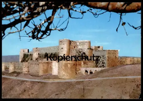 ÄLTERE POSTKARTE LE CRACK DES CHEVALIERS KRAK Burg Festung castle chateau Syrie Syria Syrien cpa postcard Ansichtskarte