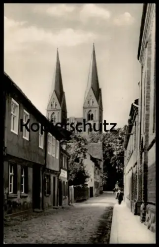 ÄLTERE POSTKARTE NEURUPPIN SIECHENSTRASSE Brandenburg cpa postcard Ansichtskarte AK