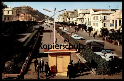 ÄLTERE POSTKARTE ORAN BOULEVARD DE L'INDÉPENDANCE car cars Auto Algerien Algérie Algeria cpa postcard AK Ansichtskarte