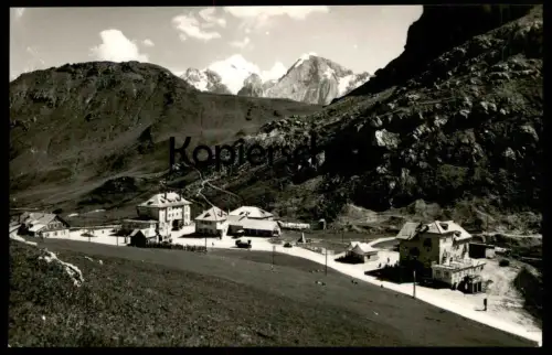 ÄLTERE POSTKARTE PASSO PORDOI VERSO LA MARMOLADA GRUPPO SELLA STRADA DELLA DOLOMITI ARABBA Italia Italy Italien Mountain