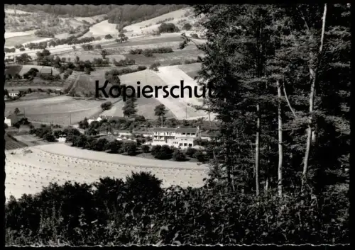 ÄLTERE POSTKARTE HOLSTHUM HOTEL BERSCHEID NATURPARK SÜDEIFEL NEUZEITLICHE GESELLSCHAFTSZIMMER Eifel Kreis Bitburg-Prüm