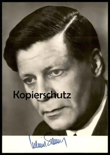 ÄLTERE POSTKARTE HELMUT SCHMIDT AUTOGRAMM MITGLIED BUNDESTAG BONN SPD Bundeskanzler chancellor Autograph Autogrammkarte