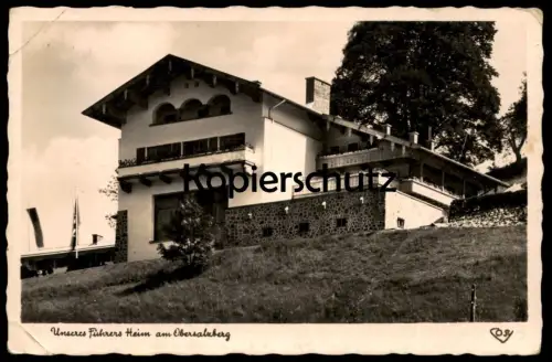 ALTE POSTKARTE UNSERES FÜHRERS HEIM AM OBERSALZBERG HAUS WACHENFELD LANDHAUS A. H. Führer summer residence postcard cpa