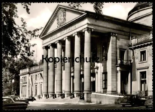 ÄLTERE POSTKARTE WIESBADEN KURHAUS OPEL VW Auto Autos car cars Ansichtskarte AK cpa postcard