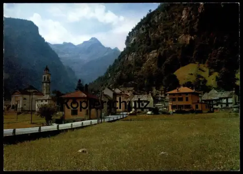 ÄLTERE POSTKARTE SONOGNO VALLE VERZASCA TICINO Tessin Suisse Switzerland Schweiz Helvetia Ansichtskarte AK postcard cpa