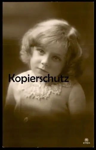 ALTE POSTKARTE MÄDCHEN PORTRÄT KIND enfant fille jeune femme young girl child woman Rotophot postcard Ansichtskarte cpa