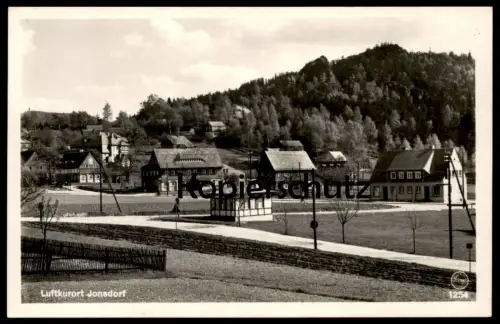 ALTE POSTKARTE LUFTKURORT JONSDORF PANORAMA Zittau Sachsen Verlag Rich. Knobloch Ansichtskarte AK postcard cpa