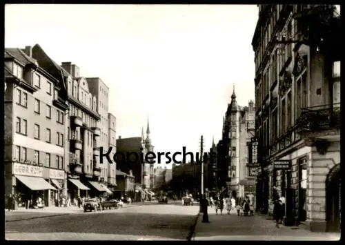 ÄLTERE REPRO POSTKARTE HINDENBURG OBERSCHLESIEN DOROTHEENSTRASSE ZABRZE Schlesien polska poland postcard Ansichtskarte